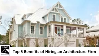 Benefits of Hiring An Architectural Firm
