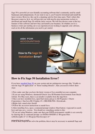 sage 50 is powerful yet user friendly accounting
