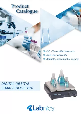 digital orbital shaker ndos 104