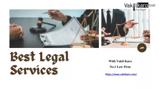 Vakil karo | Best Law firm