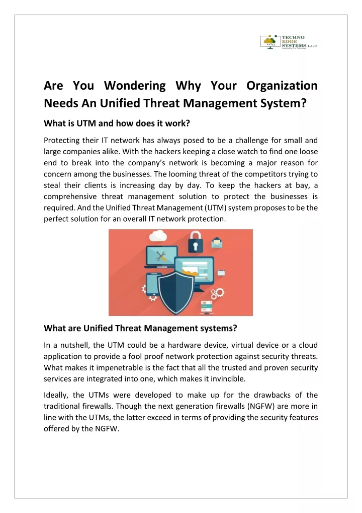 are you wondering why your organization needs