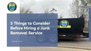 Texas Junk Removal