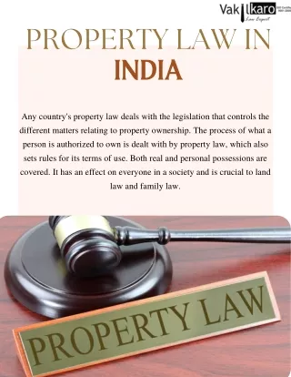 Hire Best Property Lawyer | Vakil Karo