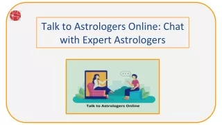 When do you need to talk with astrologers?