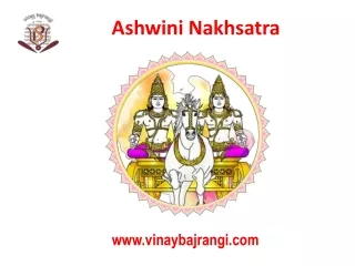 Ashwini Nakshatra Characteristics and Predictions