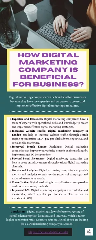How Digital Marketing Company Is Beneficial for Business?