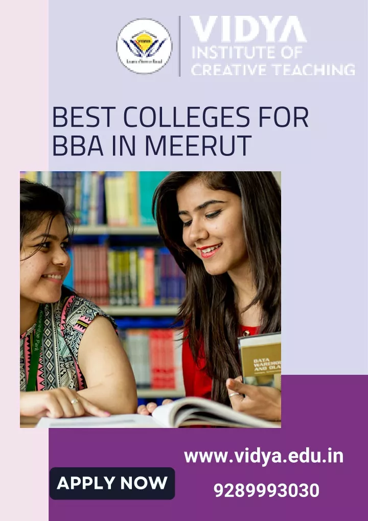 best colleges for bba in meerut