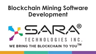 blockchain mining software development
