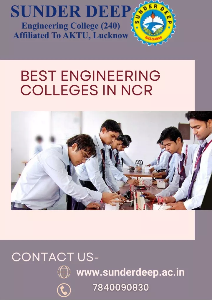 best engineering colleges in ncr