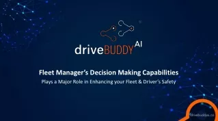 fleet manager s decision making capabilities