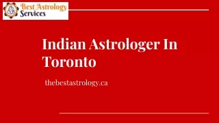 Who is the Best Indian Astrologer In Toronto?