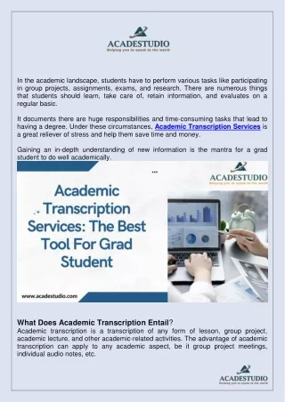 in the academic landscape students have