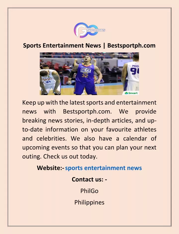 sports entertainment news bestsportph com