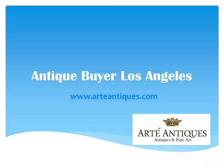 antique buyer los angeles