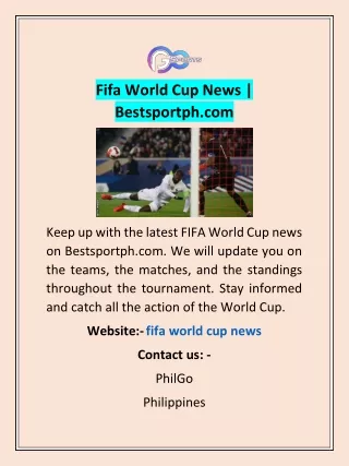 Fifa World Cup News | Bestsportph.com