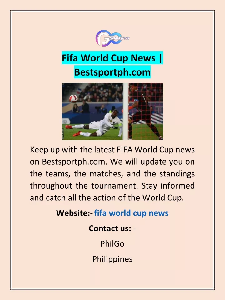 fifa world cup news bestsportph com