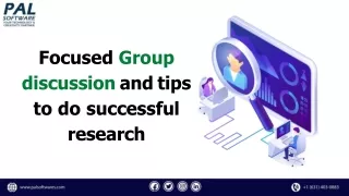focused group discussion and tips