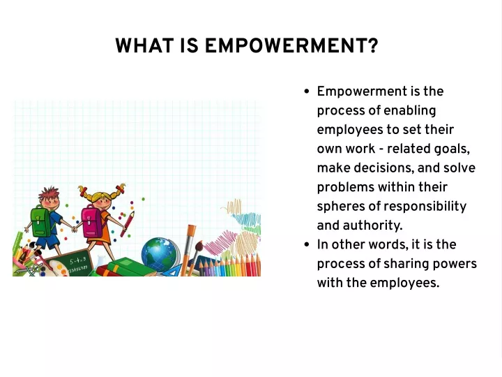 what is empowerment