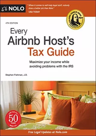 D!ownload  PDF Every Airbnb Host's Tax Guide