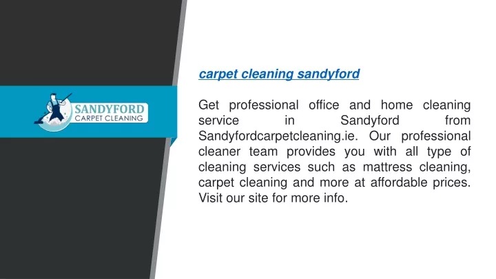 carpet cleaning sandyford get professional office