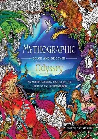 ((DOWNLOAD)) [PDF] Mythographic Color and Discover: Odyssey: An Artist's Co