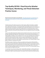 SEC541: Cloud Security Attacker Techniques, Monitoring, and Threat Detection - slide 1