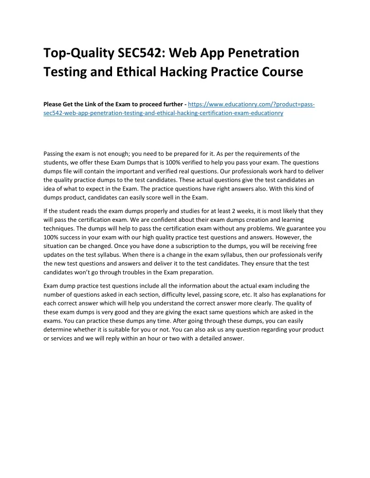 PPT - SEC542: Web App Penetration Testing And Ethical Hacking ...