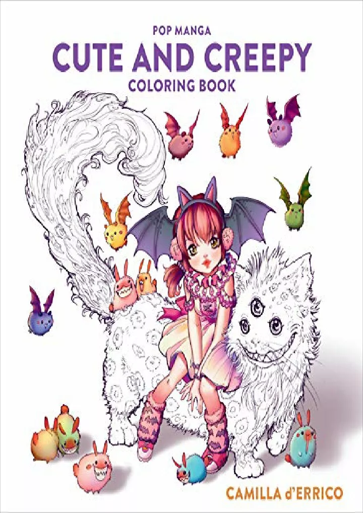 PPT - [PDF] ((DOWNLOAD)) Pop Manga Cute and Creepy Coloring Book ...