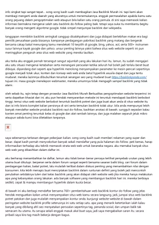 Bagikan U Jasa Backlink Murah  Segolongan Hidup Buat Website Bisnis Sama Layanan