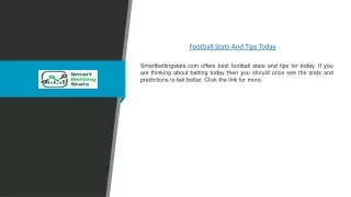 Football Stats And Tips Today | Smartbettingstats.com