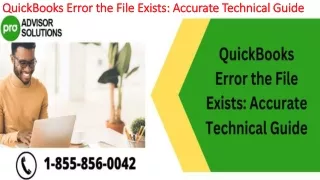 quickbooks error the file exists accurate technical guide