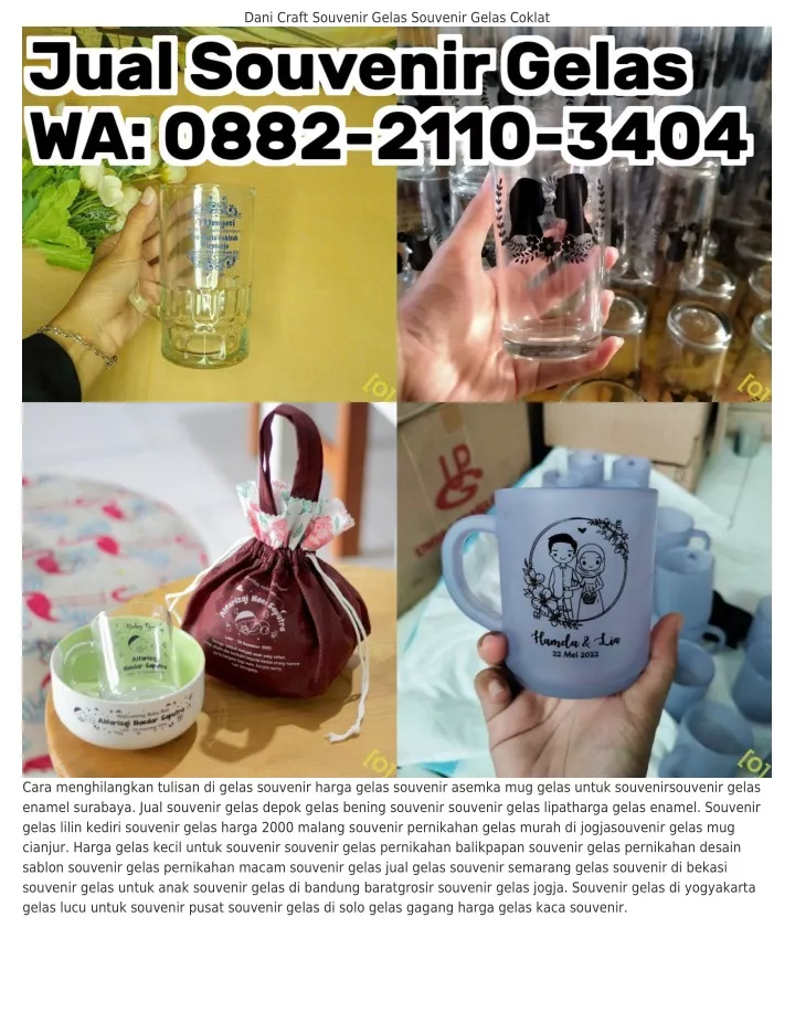 Ppt Souvenir Gelas Terdekat Souvenir Pernikahan Gelas Bungkus Mika 63c89a88883a90882 7902