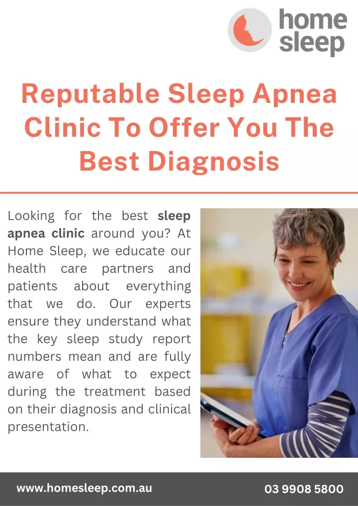 reputable sleep apnea clinic to offer