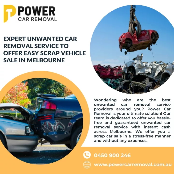 expert unwanted car removal service to offer easy