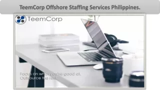TeemCorp Top Rated Offshore Staff Philippines