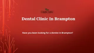 Dental Clinic in Brampton