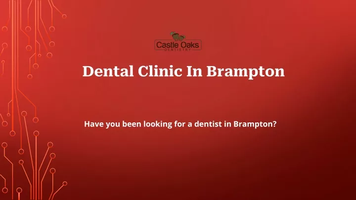 dental clinic in brampton