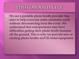 photobooth city
