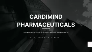 Cardimind Pharmaceuticals | Best Cardiac-Diabetic and Neuro Pharma Company
