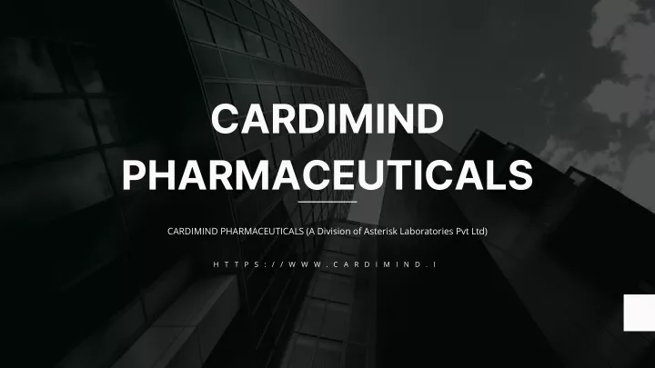 cardimind pharmaceuticals