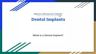 Dental Implants in Woodbridge | Dental Specialists Group