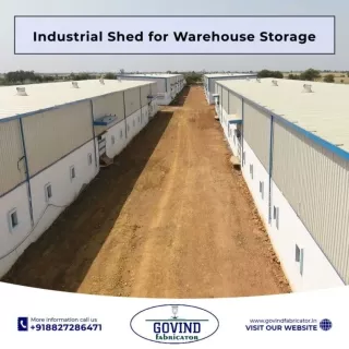 Industrial Shed for Warehouse Storage - Govind Fabricator