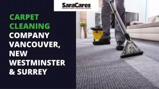 Carpet Cleaning - Company Vancouver, New Westminster & Surrey