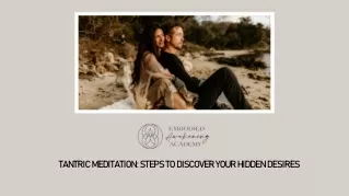 tantric meditation steps to discover your hidden