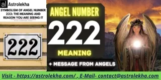 Angel Number 222 Meaning Faith And Balance  AstroLekha