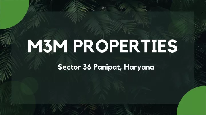 m3m properties