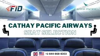 Cathay Pacific Airways Seat Selection