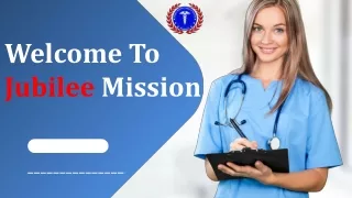 List of Post Basic Nursing College in Bangalore – Jubilee Mission