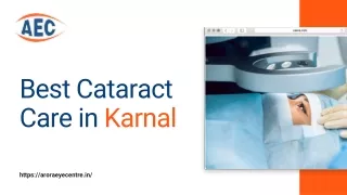 Best Cataract Care in Karnal - Arora Eye Centre