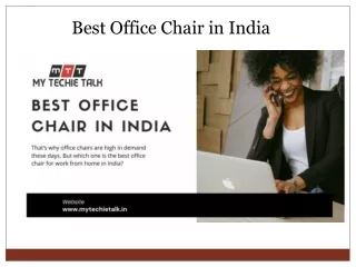 Best Office Chair in India